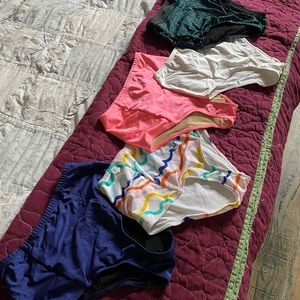 American Apparel high waisted swim bottoms